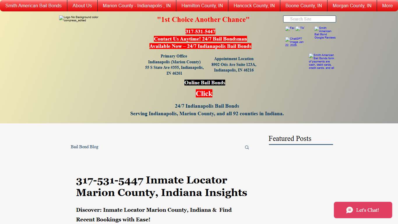 317-531-5447 |Inmate locator Marion County Indiana